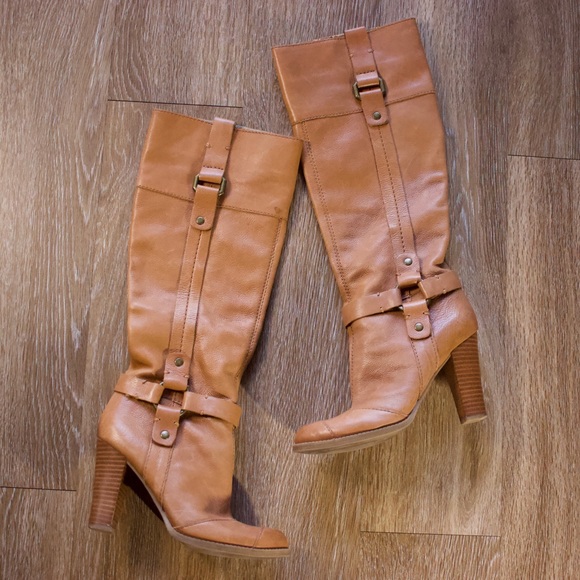 Nine West Shoes - Nine West Harrington Leather Heeled Boots